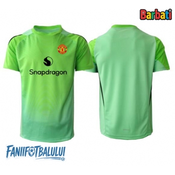 Manchester United Portarii Tricou Fotbal Replică 2025-26 Barbati Treilea